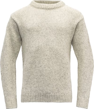 Devold Nansen Crew Neck Sweater, grijs