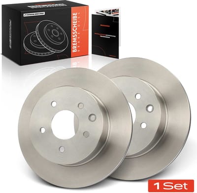 Frankberg 2x Remschijven Achteras voor Nissan