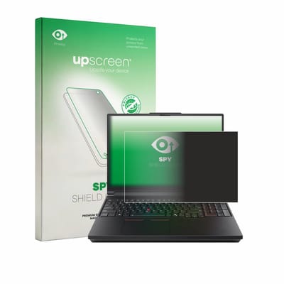 upscreen - privacy screenprotector voor Lenovo ThinkPad T16g Gen 3 16" - Folie Beschermfolie Blauwlichtfilter