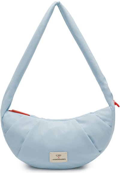 Unio Hamburg x Les Visionnaires schoudertas Puffy Unio Vancouver Blue Lichtblauw
