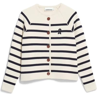 Damesjas Armedangels Cardigan Rayé