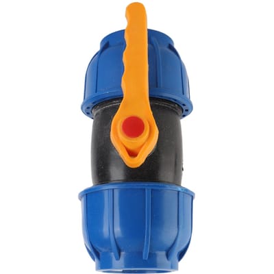 63mm PE Pijpconnector Kogelkraan Waterpijpconnector Klep Fittingen Accessoires