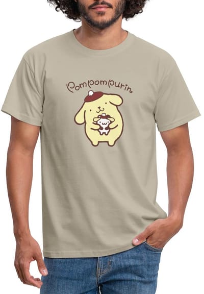 Pompompurin Met Muffin Verkleed Als Pompom Purin T-Shirt Heren