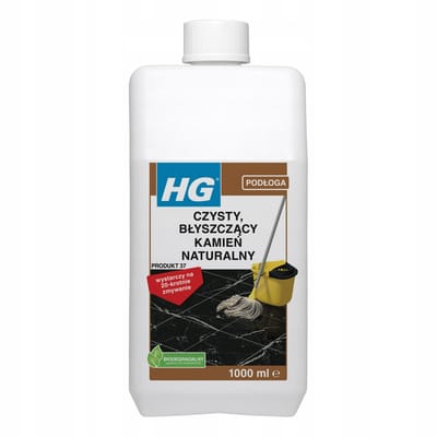 HG Nettoyant Liquide Professionnel pour Sols en Pierre, Pierre Naturelle 1 L