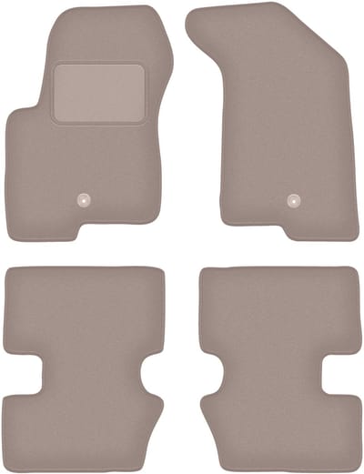 Beige veloursmatten voor: Jeep Patriot off-road (2006-2016)