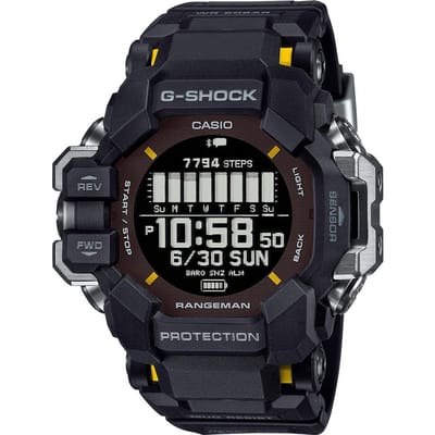 Casio Master Of G Rangeman GPR-H1000-1ER Horloge - Kunststof - Zwart - Ø 50 mm