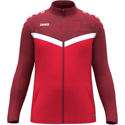 Jako Iconic Polyestervest Kinderen - Rood / Bordeaux | Maat: 128