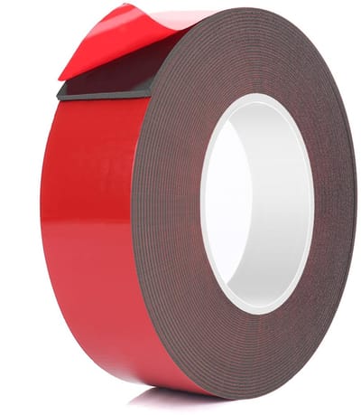 Extreem sterke dubbelzijdige tape, waterproof en hittebestendig, 5m lang en 25mm breed voor auto decoratie en knutselprojecten
