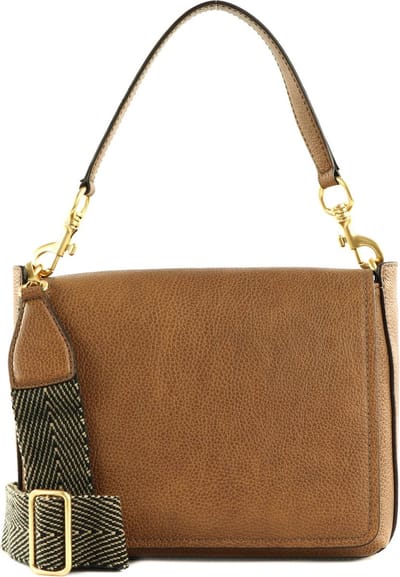 GIANNI CHIARINI Leren Schoudertas Tea Shoulderbag Tokai Bruine