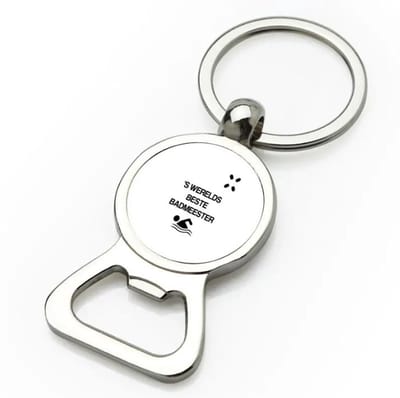 Akyol - badmeester flesopener - Badmeester - badmeesters - s werelds beste badmeester - zwemmen - zwemdiploma - cadeau - kado - gift - geschenk - vaderdag - lifeguard - 9 bij 3 cm