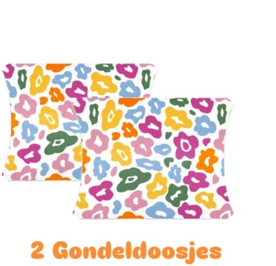 2x Gondeldoosje - Leopard color