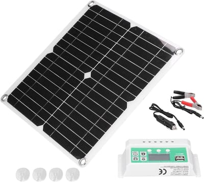 Flexibel Zonnepaneel - Draagbare Energie - Buiten Opladen - Hoge Conversie Efficiëntie - 280x280mm