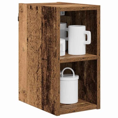 vidaXL - Hangkast - Oudhout - 20 - x - 29,5 - x - 40 - cm - Bewerkt - hout