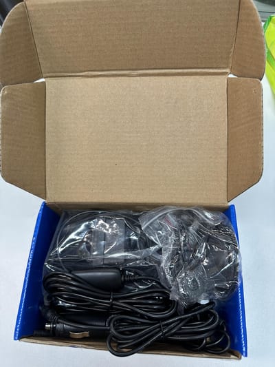 Baby Autospiegel, 1080P Babyfoon met Camera USB-stekker, 4.3  Babycamera met Nachtzicht, 150 graden zwart