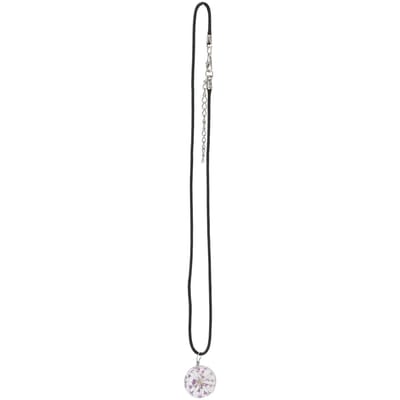Paarse Sterren Ketting Uniek Ontwerp Eenvoudige en Lichte Luxe Ronde Bal Paarse Choker Hanger white