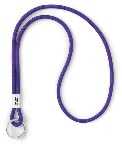 Copenhagen Design - Sleutelhanger Groot - Ultra Violet 18-3838 - Nylon - Paars