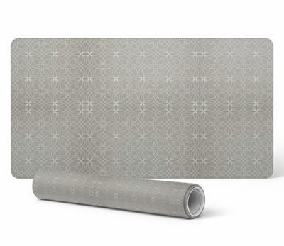 Designer beschermmat voor laptop met geometrisch ornament, 120x60 cm