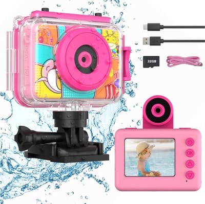 VH Supplies®Onderwatercamera - Waterproof Camera - Actiecamera - 1080P - 30M Waterdicht