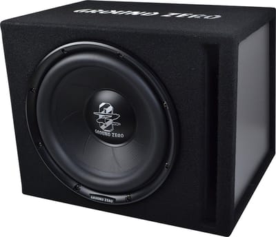 Ground Zero GZIB 30BR - Autosubwoofer - 12 inch - Sub Woofer in Kist - 700W