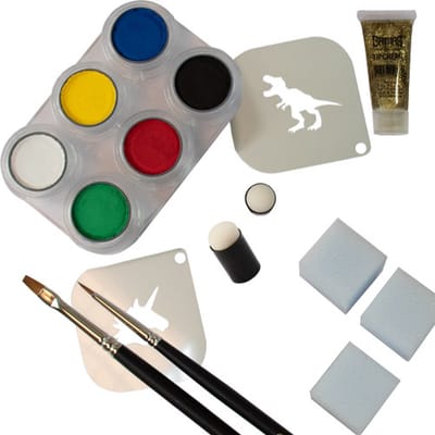 Grimas - Startpakket - 6 Palette set - Water Make-up - Pure