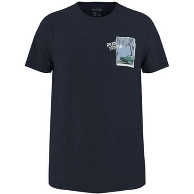 esmara Men Heren T-shirt (Marineblauw, S)