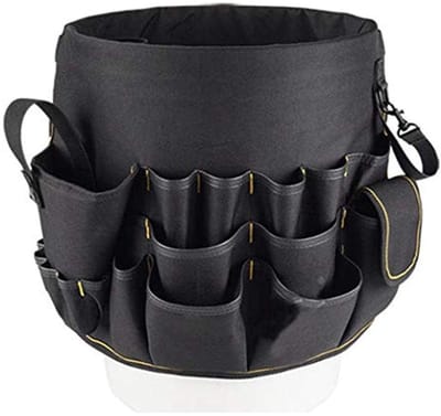 Dailygoods- Gereedschapsemmer 56 Pockets - Gereedschapsorganizer - Waterdicht - Duurzaam - Lichtgewicht - Max. 10kg Belastbaar - Gereedschap Organizer