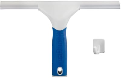 Douche Wisser - Raamwisser Glaswisser - Schoonmaken Badkamer - Antislip Handgreep - 25.5 cm - Grijs