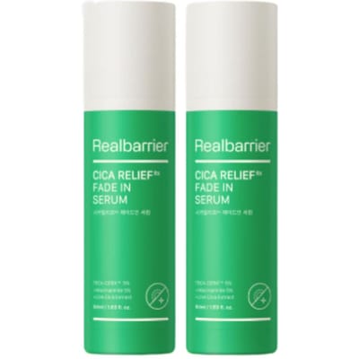 Real Barrier Cica Relief RX Fade In Serum 50ml Duo Set (2 STUKS) - Donkere vlekken corrigeren na acne & Huidbarrière herstellen