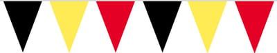 Vlaggenlijn België 10 meter - Punt - Zwart-Geel-Rood