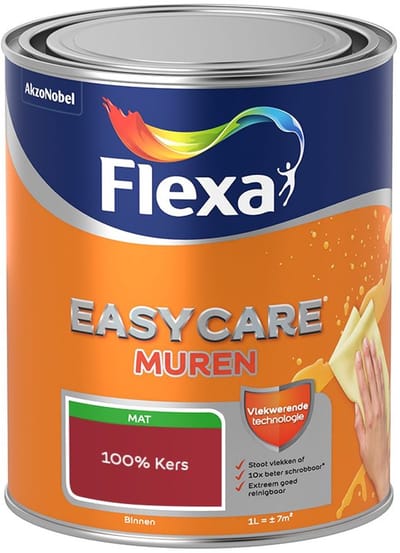 Flexa - Easycare Muren - 100% Kers - Mengverf - 1 L