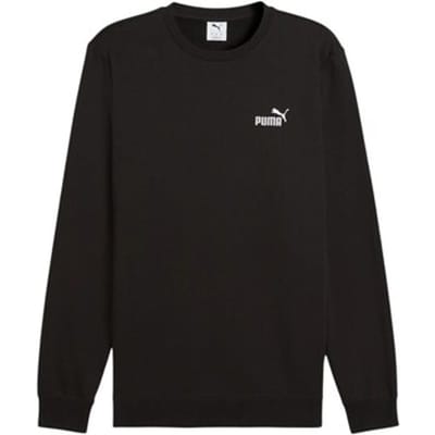 PUMA ESS Small No. 1 Logo Crew FL Unisex Trui - Puma Black