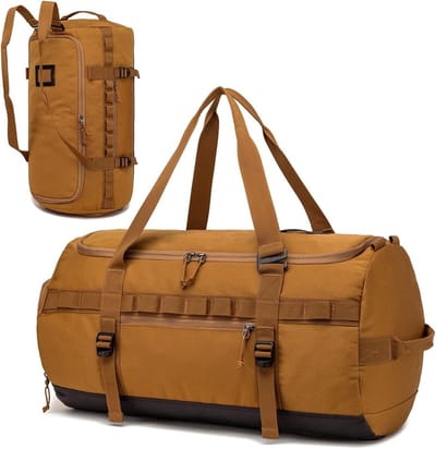 Grote 60L Duffle Bag voor Weekendtrips, Sport en Reizen - Multifunctionele Gymtas voor Mannen en Vrouwen