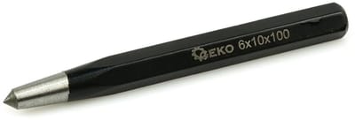 GEKO Pons - Gereedschapsstaal - Voor Metaalbewerking - 6x10x100 mm