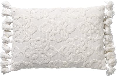 APHRODITE | sierkussen 40x60 cm | Snow White | wit | Hoii | met duurzame kussenvulling