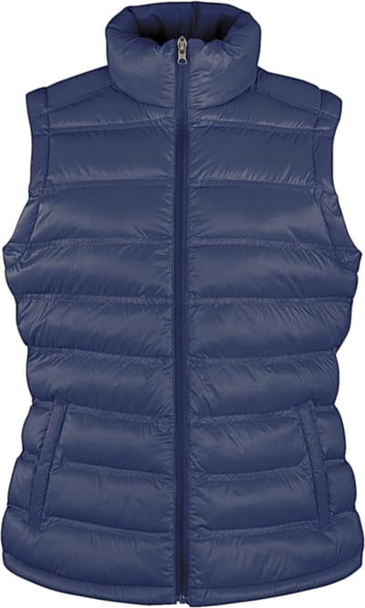 Bodywarmer 'Ice Bird Padded' Result Dames maat L Donkerblauw