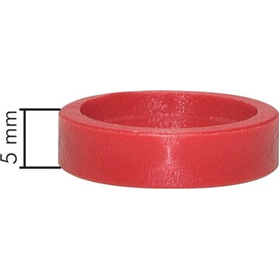 G 1/8" Polyamide Banjobout Spacer 10 x 14 x 5 mm [20 Stuks]