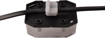Aspock Flexipoint witte markeringslamp met directe DC connector
