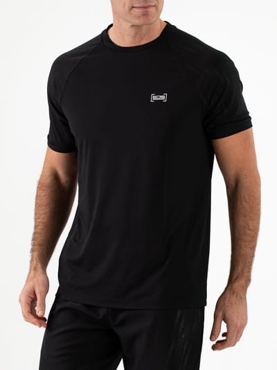 Sjeng Sports NEO - Maat: S Black - Tennis Shirt Mannen - Sportshirt - 87% polyester, 13% elastaan