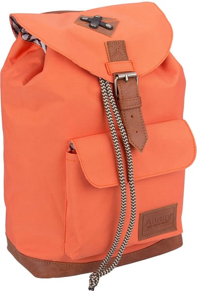 Abbey Rugzak - Daily Satchel - Perzik/Antraciet