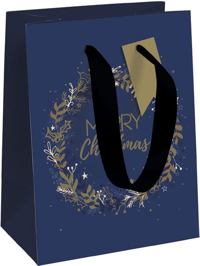 Clairefontaine kerstcadeauzakje 'Sterrenacht', klein