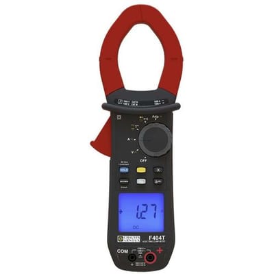 Chauvin Arnoux F404T Stroomtang Digitaal Incl. tas CAT III 1500 V, CAT IV 1000 V Weergave (counts): 10000