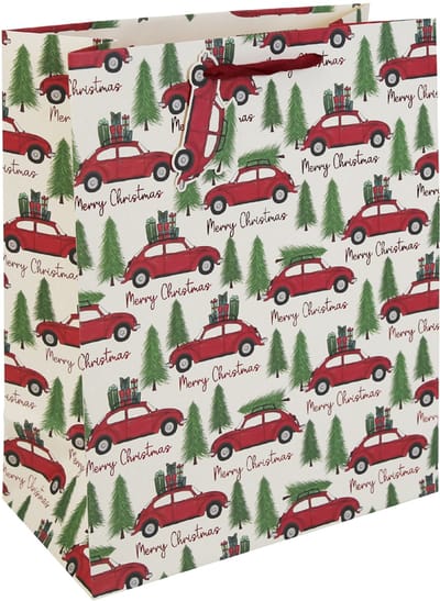Clairefontaine Kerstcadeautas 'Kerstmisauto