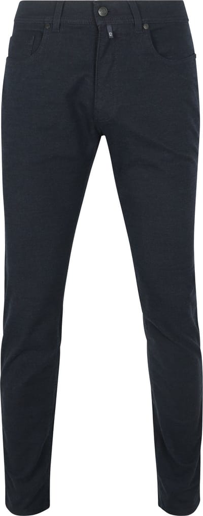 Pierre Cardin Five Pocket Broek Tapered Donkerblauw (navy) - Maat W 31 - L 30 - Heren - Five-pocket broek
