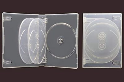 OmGoods - Dailygoody - CD/DVD Multicase - Super Clear 27mm - Geschikt voor 10x discs - Compact en overzichtelijk - Ideaal voor opslag - 5 Disc formaat - Geschik