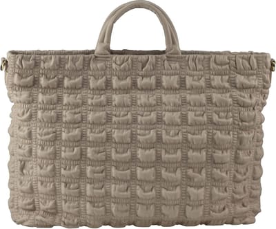 JOST Schoudertas met laptopvak Senja Tote Bag Porcelain Crème