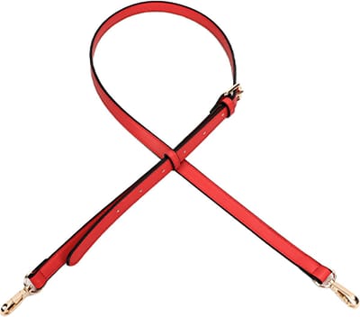 Somstyle Verstelbare Schouderriem voor Tas - Maat M - Bagstrap - Tassenriem - PU Leer - Schouderband - Rood