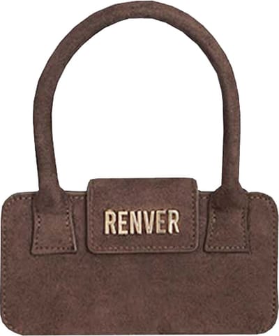 RENVER Izzy dames Iphone 13 Telefoonhoesje met tas - bruin