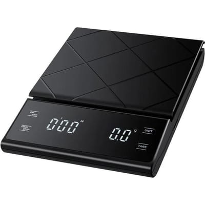 Slimme Koffie Elektronische Weegschaal Hoge Precisie Digitale Timing LCD Weegschaal 3kg/0.1g Koffie Balans Gewicht Meetweegschaal voor Keuken