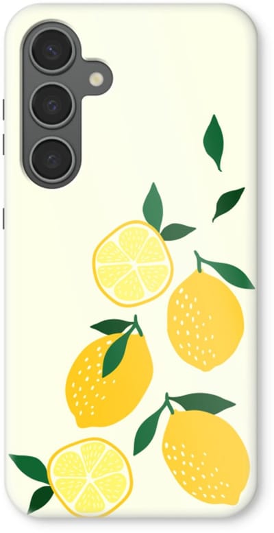 Case Company® - Hoesje geschikt voor Samsung Galaxy S24 Plus hoesje - You're my lemon - Tough Case - Maximale Bescherming alle Kanten en Schermrand