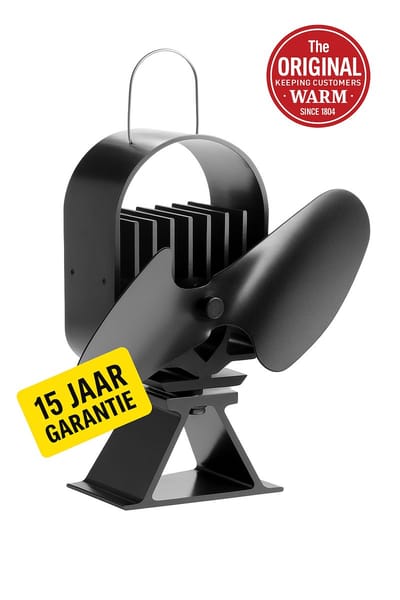 Caframo Ecofan® AirDeco II – krachtige originele kachelventilator – beste prestaties – Made in Canada – Nieuw: 15 jaar garantie